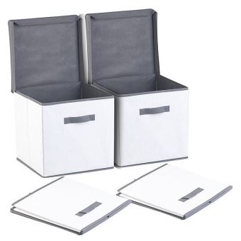 Sous-vêtements non-tissé boîte de rangement Sous-vêtements Soutien-gorge  chaussettes Boîte de rangement (4 Pièces 1 Set) - Packs machines outils à  la Fnac
