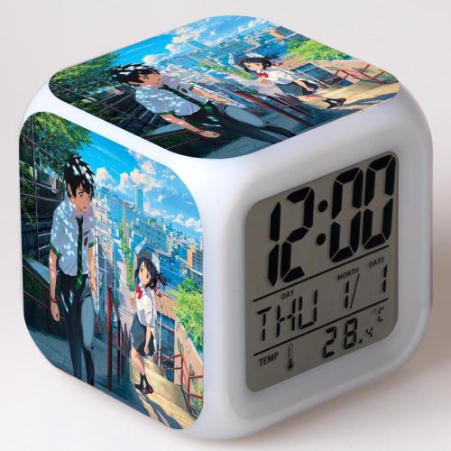 Stack Multicolore Réveil Enfant Led Multifonctionnel Coloré - Your Name #10