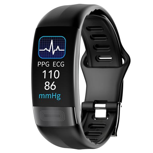 ATOUP Bracelet Connecté P11 Plus, Compatible IOS, Android – Noir