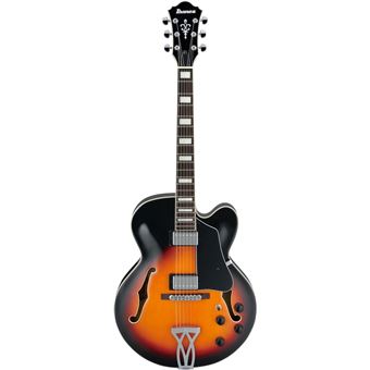 Ibanez AF75-BS Brown Sunburst Af Artcore Demi-caisse - 1