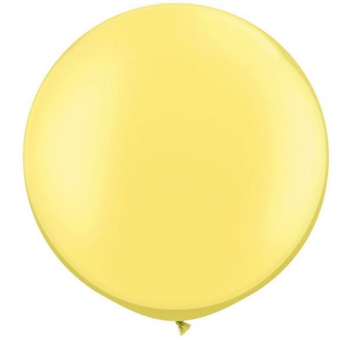 Qualatex - Ballons 13 cm (Lot de 100) (Taille unique) (Citron perlé) - UTSG4570