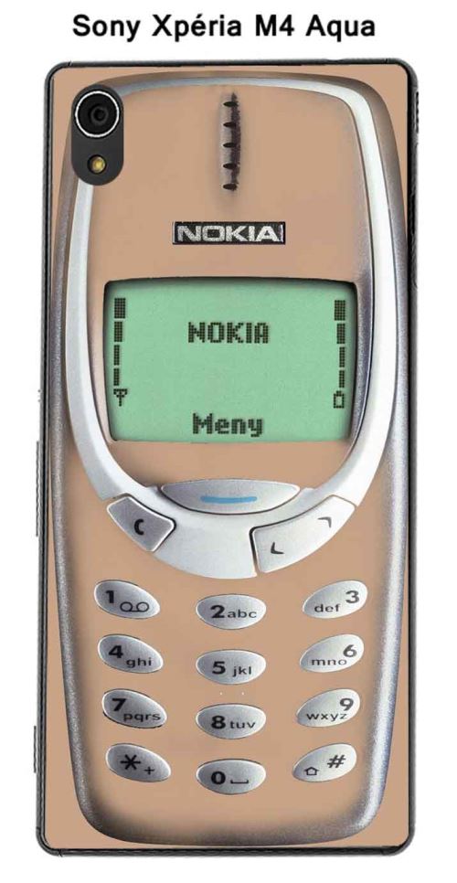 Coque Nokia 3310 Toasted Almond pour Sony Xpéria M4 Aqua