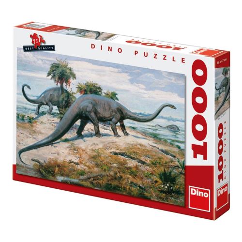 Dino Toys 532021 Puzzle de Haute qualité - Diplodocus - 1000 pièces