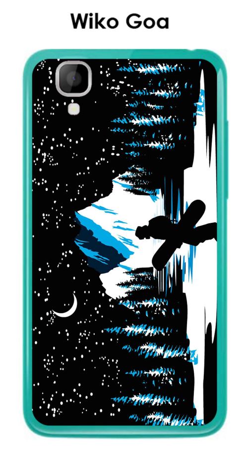 Coque Wiko Goa design surf-neige