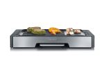 SEVERIN PG 8615 - Grill barbecue/plancha - 1288 cm ² - inox brossé/noir