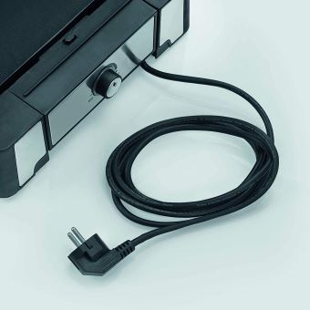 SEVERIN PG 8615 - Grill barbecue/plancha - 1288 cm ² - inox brossé/noir