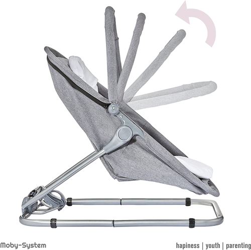40 Sur Moby System Transat Bebe Balancelle Berceau 3 En 1 Cododo Mila Pliable Matelas Amovible Inclinaison Reglable Jusqu A 9 Kg Gris Transats Pour Bebe Achat Prix Fnac 40 Sur Moby System Transat Bebe Balancelle Berceau 3 En 1 Cododo Mila Pliable Matelas Amovible Inclinaison Reglable Jusqu A 9 Kg Gris Transats Pour Bebe Achat Prix Fnac