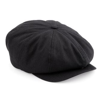 Beechfield - Casquette Gavroche - Homme (L/XL) (Noir) - UTRW4068 - 1