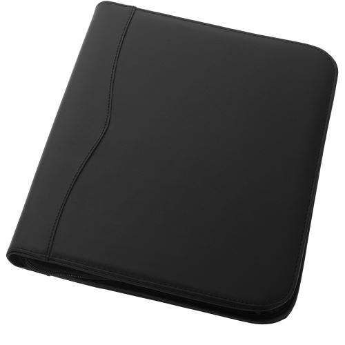 Bullet Ebony - Portfolio A4 zippé (Taille unique) (Noir) - UTPF1296