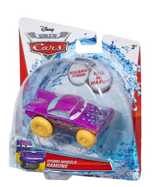 Vehicule cars nageur ramone violet disney - voiture miniature mauve