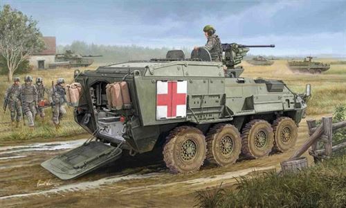 Maquette Trumpeter M1133 STRYKER MEV- 1/35 - Maquette militaire