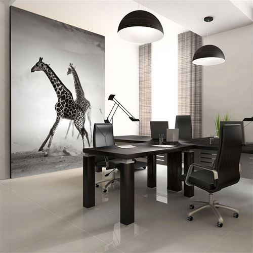 Papier peint Girafes-Taille L 200 x H 154 cm