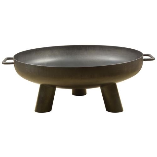 Esschert Design - Brasero en acier sur larges pieds 60 cm