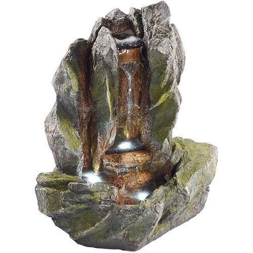 Comparer les prix de Fontaine d'interieur cascade nature nondoki - marron