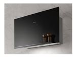Miele DA 9091 W Screen - Hotte - hotte décorative - largeur : 88 cm - profondeur : 32 cm - extraction et recirculation (avec kit de recirculation supplémentaire) - gris graphite