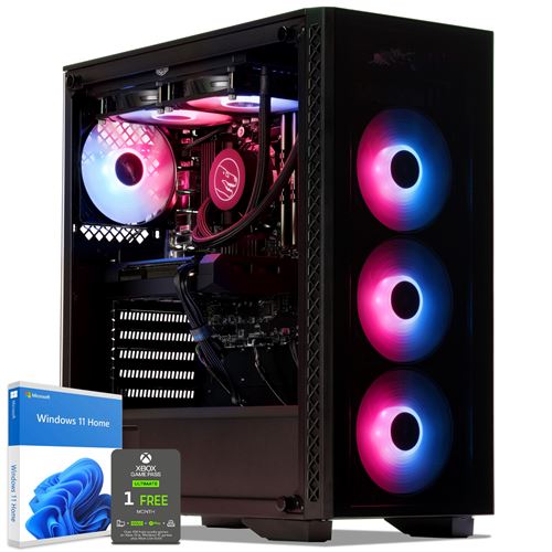 PC Gaming Expert Watercooling, Intel i9-10850K, Geforce RTX 3060, 64 Go RAM DDR4, 2To SSD NVMe M.2 PCIe, 3To HDD, USB 3.1, avec Win 10