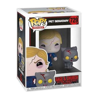 Figurine Funko Pop Et Buddy Pet Sematary Undead Gage Et Church