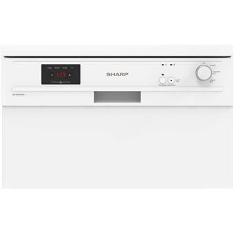 Sharp QW-GX12F47EW - Lave-vaisselle - largeur : 59.8 cm - profondeur : 59.8 cm - hauteur : 85 cm - blanc