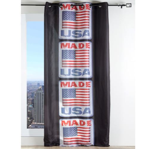 Un panneau de voilage à oeillets Made USA