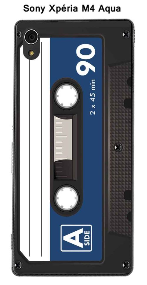 Coque K7 couleur Classic Blue pour Sony Xpéria M4 Aqua
