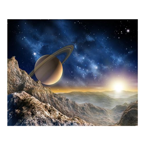 Saturn, photo murale intissée, 360x270 cm, 4 parts