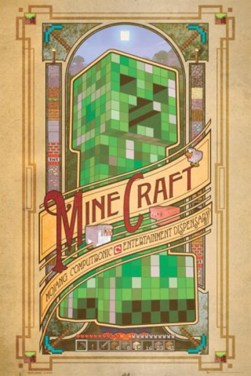 Minecraft Poster - Computronic (91x61 cm)