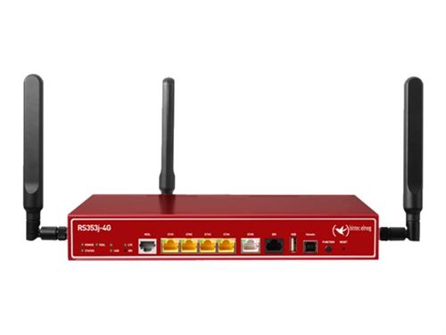 BinTec RS353j-4G - Routeur sans fil - ISDN/WWAN/DSL - commutateur 5 ports - ATM, GigE - Montable sur rack