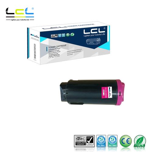 LCL Cartouche de Toner Compatible Xerox VersaLink C500 C505 106R03860 (1 Magenta) Replacement pour Xerox VersaLink C500 C505
