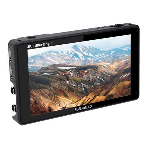 FEELWORLD LUT6 Appareil photo reflex numérique 6 pouces Moniteur Field TouchScreen Ultra Bright 2600nit-Noir