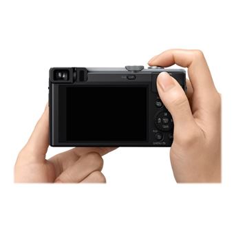 Panasonic Lumix DMC-TZ80 - Appareil Photo Numérique - Compact - 18.1 MP - 4K / 25 Pi/s - 30x Zoom Optique - Leica - Wi-Fi - Noir