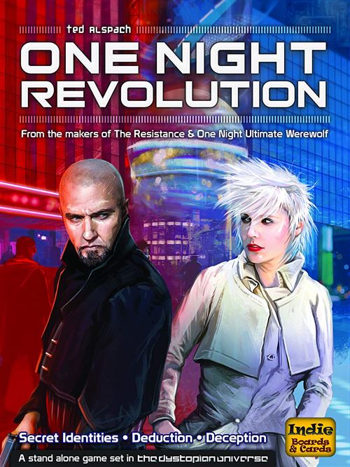 Indie Planches et Cartes One Night Revolution Jeu de société