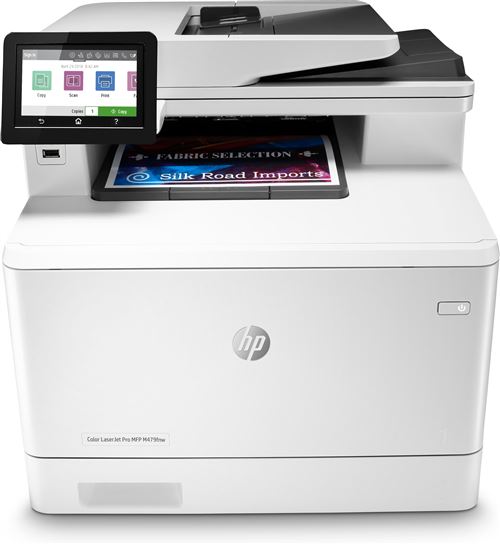 HP Color Laserjet Pro Mfp M479Fnw - Imprimante Multifonctions - Couleur - Laser - Legal (216 X 356 Mm) (Original) - A4/Legal (Support) - Jusqu'À 27 Ppm (Copie) - Jusqu'À 27 Ppm (Impression) - 300 Feuilles - 33.6 Kbits/S - Usb 2.0, Lan, Wi-Fi(N), Hôte U