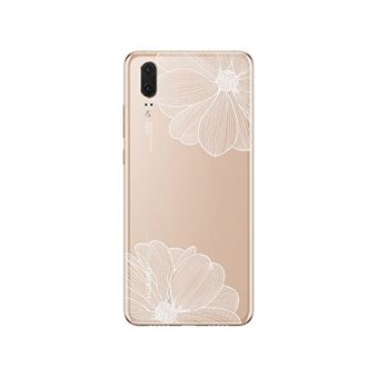 Coque Gel TPU Souple Pour Huawei P20 - Motif Flamant Rose, Anti-choc, Neuve