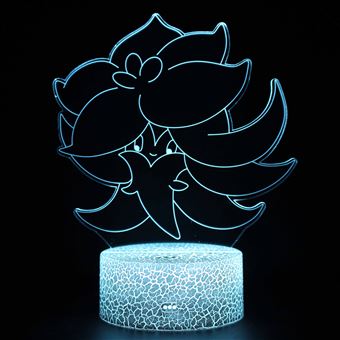 Lampe 3D Tactile Veilleuses Enfant 7 Couleurs avec Telecommande - Pokemon #1521 - 1