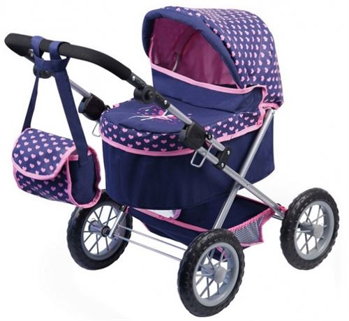 Bayer transport de poupée à la Trendy 67 cm bleu foncé
