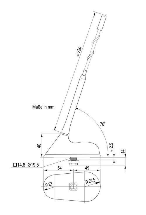 Antennentechnik Bad blankenburg antenne Bad blankenburg-antenne de Toit -  3766.01 aM/FM/Dab-GSM/uMTS, GPS (Noir) - Câbles vidéo - Achat & prix | fnac