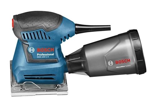Ponceuse Vibrante Bosch Gss 140-1A - 180W - avec Plateau De Ponçage - 06012A2100