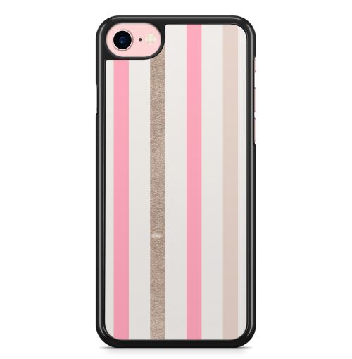 Coque Fifrelin pour iPhone 7 PLUS et iPhone 8 PLUS Motif Bandes Pastel Couleurs