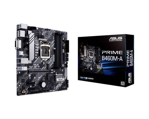 ASUS PRIME B460M-A - Carte-mère - micro ATX - Socket LGA1200 - B460 Chipset - USB 3.2 Gen 1 - Gigabit LAN - carte graphique embarquée (unité centrale requise) - audio HD (8 canaux)