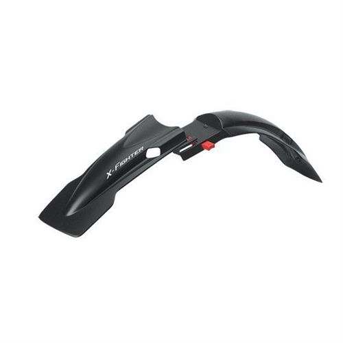 Garde boue vtt av 26/27.5/29 polisport xfighter noir pour fourche suspension