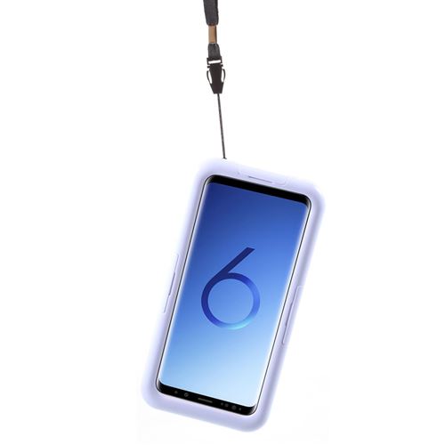 Coque en TPU imperméable à l'eau la saleté résistant à l'épreuve de la neige blanc pour votre Samsung Galaxy S9 SM-G960