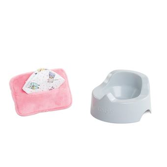 Pot et Lingette pour poupon 30 et 36 cm - COROLLE - 1