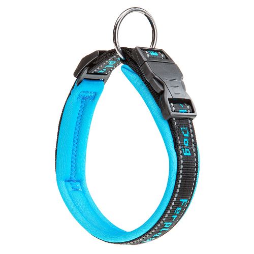 Comparer les prix de Ferplast Collier pour chiens SPORT DOG C25/55, poignée rembourée, ceinture réfléchissante, étiquette porte-nom, A: 45÷55 cm - B: 25 mm Bleu