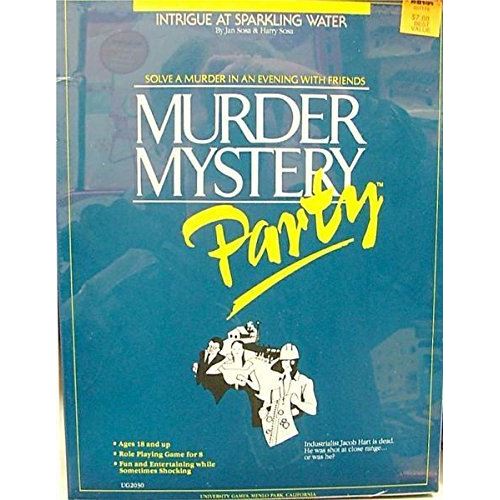 Murder Mystery Party Intrigue à l'eau pétillante