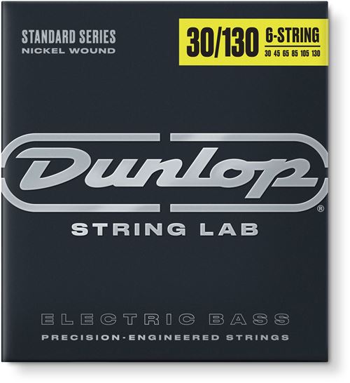Dunlop DBN30130 - Jeu de cordes basse 6 cordes - Nickel 30-130