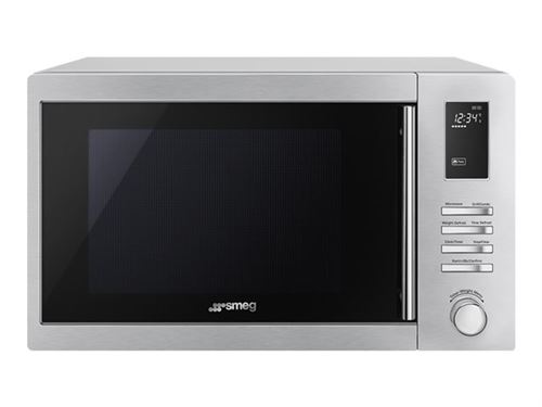 Smeg MOE25X - Four micro-ondes grill - 25 litres - 900 Watt - acier inoxydable