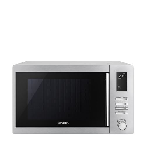 Smeg Moe25X - Four Micro-Ondes Grill - 25 Litres - 900 Watt - Acier Inoxydable