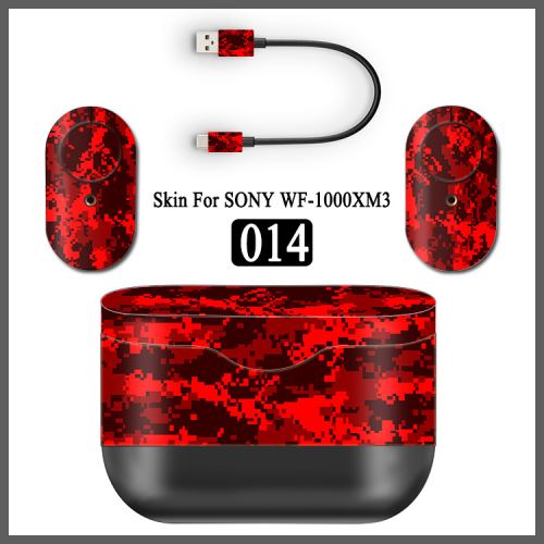 Autocollant Stickers Skin de Protection pour Sony WF-1000XM3 #13