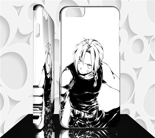 Coque Design Iphone 6  6S MANGA FULLMETAL ALCHEMIST - HAGANE NO RENKINJUTSUSHI - Réf 17