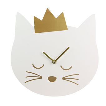 DITESMOT HORLOGE CHAT 30X30X4.5 CM